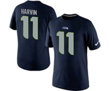 Percy Harvin Seattle Seahawks Nike Player Pride Name & Number T-Shirt Blue