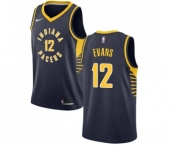 Youth Nike Indiana Pacers #12 Tyreke Evans Swingman Navy Blue NBA Jersey - Icon Edition