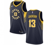 Youth Nike Indiana Pacers #13 Mark Jackson Swingman Navy Blue Road NBA Jersey - Icon Edition