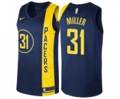 Youth Nike Indiana Pacers #31 Reggie Miller Swingman Navy Blue NBA Jersey - City Edition