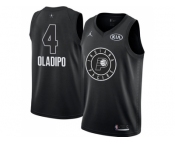 Youth Nike Indiana Pacers #4 Victor Oladipo Black NBA Jordan Swingman 2018 All-Star Game Jersey