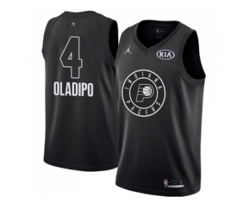Youth Nike Indiana Pacers #4 Victor Oladipo Black NBA Jordan Swingman 2018 All-Star Game Jersey