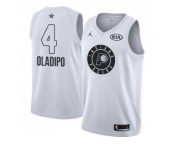 Youth Nike Indiana Pacers #4 Victor Oladipo White NBA Jordan Swingman 2018 All-Star Game Jersey