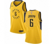 Youth Nike Indiana Pacers #6 Cory Joseph Authentic Gold NBA Jersey Statement Edition