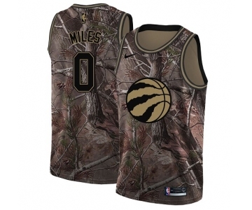 Youth Nike Toronto Raptors #0 C.J. Miles Swingman Camo Realtree Collection NBA Jersey