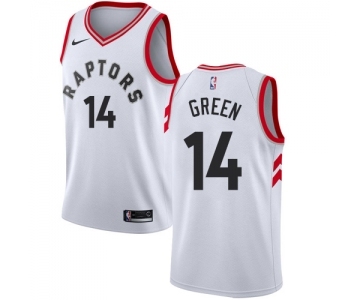 Youth Nike Toronto Raptors #14 Danny Green Swingman White NBA Jersey - Association Edition