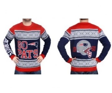 Nike New England Patriots Men's Ugly Sweater-