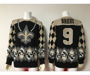 Nike New Orleans Saints #9 Drew Brees Sweater