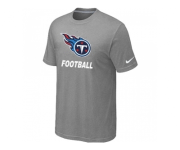 Men's Tennessee Titans Nike Cardinal Facility T-Shirt L.Grey