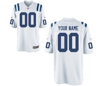 Youth Nike Nfl Jerseys Indianapolis Colts Customized White Jersey