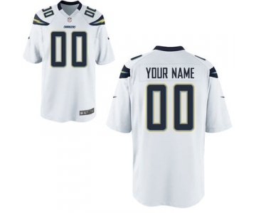 Youth Nike Nfl Jerseys San Diego Chargers Customized White Jersey