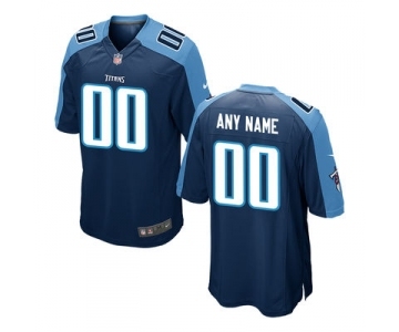 Youth Nike Nfl Jerseys Tennessee Titans Customized Blue Jersey