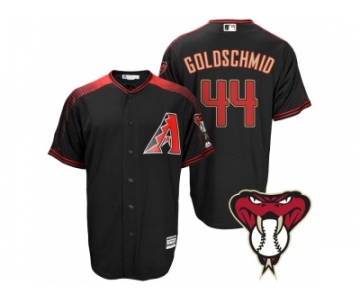 Arizona Diamondbacks #44 Paul Goldschmidt Black Cool Base Alternate Jersey
