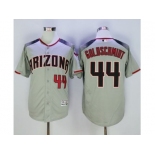 Arizona Diamondbacks #44 Paul Goldschmidt Gray Brick New Cool Base Stitched Baseball Jersey