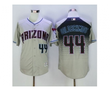 Arizona Diamondbacks #44 Paul Goldschmidt Gray Capri New Cool Base Stitched Baseball Jersey