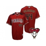 Arizona Diamondbacks #44 Paul Goldschmidt Red Cool Base Alternate Jersey