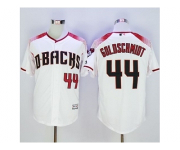 Arizona Diamondbacks #44 Paul Goldschmidt White-Brick New Cool Base Stitched Baseball Jersey