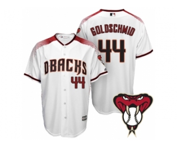 Arizona Diamondbacks #44 Paul Goldschmidt White Cool Base Home Jersey