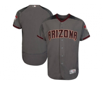Arizona Diamondbacks Majestic Gray 2017 Flex Base Authentic Jersey