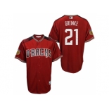 Men's Arizona Diamondbacks #21 Zack Greinke 2017 Spring Training Cool Base Stitched MLB Jersey