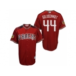 Men's Arizona Diamondbacks #44 Paul Goldschmidt 2017 Spring Training Cool Base Stitched MLB Jersey