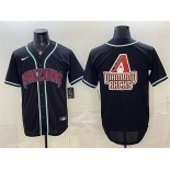 Men's Arizona Diamondbacks Team Big Logo 2026 Fashion Replica Black Out Stitched Baseball Jersey Men's Arizona Diamondbacks Team Big Logo 2026 Fashion Replica Black Out Stitched Baseball Jersey