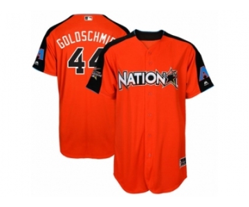 Men's Majestic Arizona Diamondbacks #44 Paul Goldschmidt Replica Orange National League 2017 MLB All-Star MLB Jersey