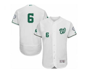 Men's Majestic Washington Nationals #6 Anthony Rendon White Celtic Flexbase Authentic Collection MLB Jersey