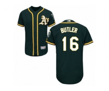 Men's Majestic Oakland Athletics #16 Billy Butler Green Flexbase Authentic Collection MLB Jersey