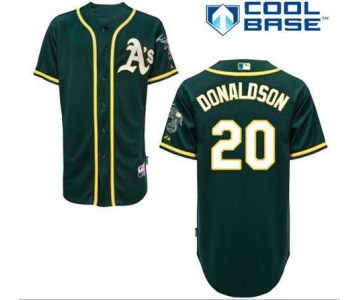 mlb jerseys oakland athletics #20 donaldson green[2014 new]