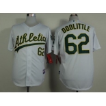 mlb jerseys oakland athletics #62 doolittle white