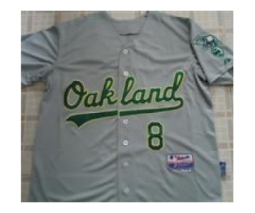 mlb jerseys oakland athletics #8 suzuki grey