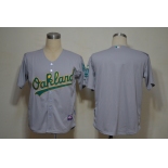 mlb jerseys oakland athletics blank grey