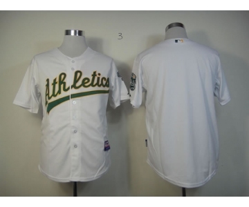 mlb jerseys oakland athletics blank white