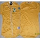 mlb jerseys oakland athletics blank yellow