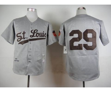 mlb jerseys st.louis browns #29 paige grey[m&n 1953]