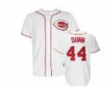Cincinnati Reds #44 Adam Dunn white