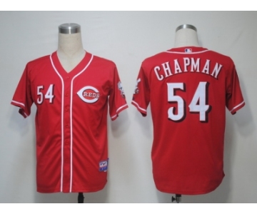 MLB Cincinnati Reds #54 Chapman Red[Cool Base]