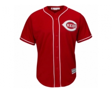 Men's Cincinnati Reds Majestic Blank Red Alternate Cool Base Team Jersey