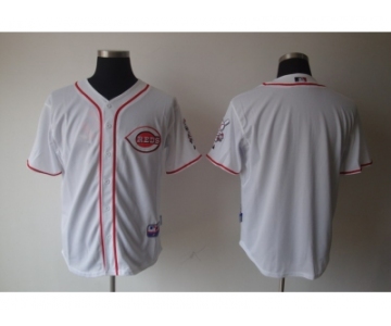mlb jerseys cincinnati reds blank white