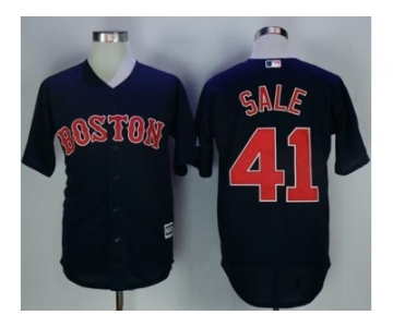 Boston Red Sox #41 Chris Sale Navy Blue New Cool Base Stitched MLB Jersey