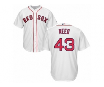 Boston Red Sox #43 Addison Reed Replica White Home Cool Base MLB Jersey