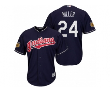 Men's Cleveland Indians #24 Andrew Miller 2017 Spring Training Cool Base Stitched MLB Jersey