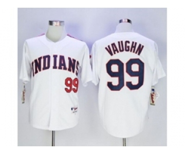 mlb jerseys cleveland indians #99 vaughn white[m&n 1978]
