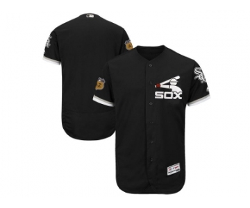 Chicago White Sox Blank Black 2017 Spring Training Flexbase Authentic Collection Stitched Baseball Jersey