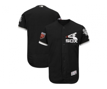 Men Chicago White Sox Customized Majestic Black 2018 Spring Training Flex Base Team Jersey