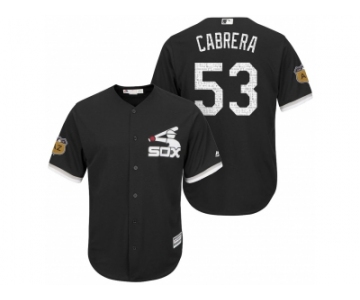 Men's Chicago White Sox #53 Melky Cabrera 2017 Spring Training Flex Base Authentic Collection Stitched Baseball Jersey