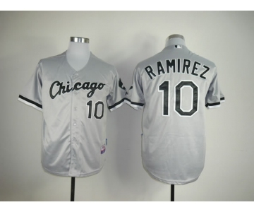 mlb jerseys chicago white sox #10 ramirez grey