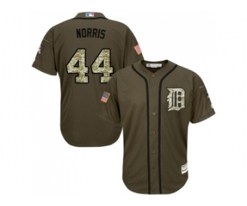 Detroit Tigers #44 Daniel Norris Green Salute to Service Stitched Baseball Jersey