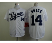 mlb jerseys detroit tigers #14 price white[2015 new]